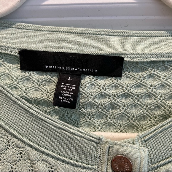 Mint green snap closure cardigan - Picture 2 of 3